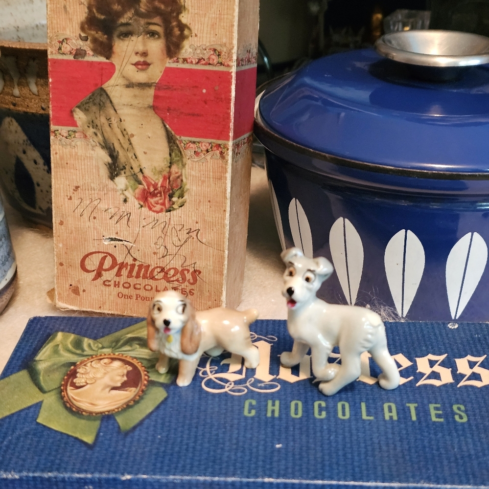 Vintage Lady and The Tramp Wade Figurine